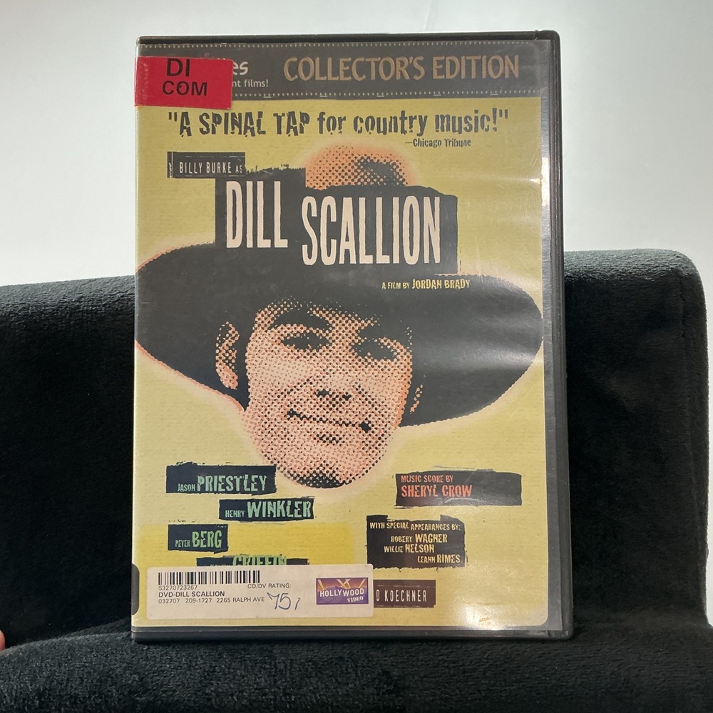 Dill Scallion DVD Collector Edition Comedy Movie Jason Priestley Billy Burke